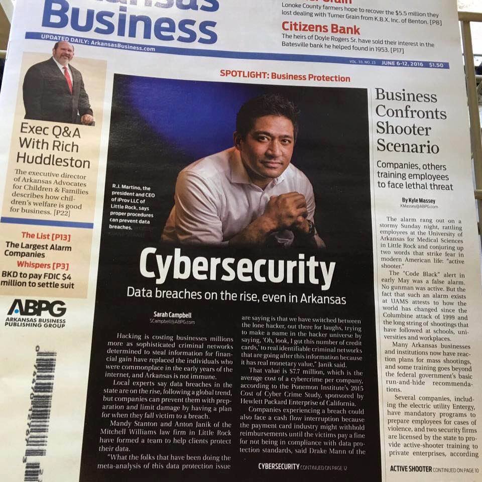 Arkansas Business Cyber Security